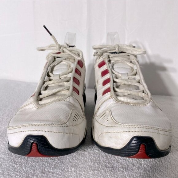 Vintage Nike Impax Atlas 2 White Red Lace Up Trainers Athletic Sneakers 8 - Picture 2 of 15